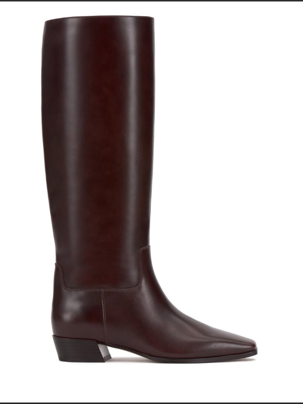 Vince Camuto Pavla Wide-Calf Knee-High Boot in Rich Mahogany